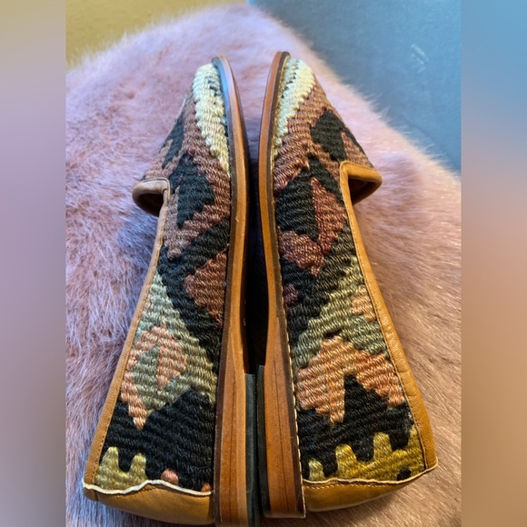 Anka Craft Kilim leather Loafers SZ 38 handmade in turkey - Picture 9 of 14